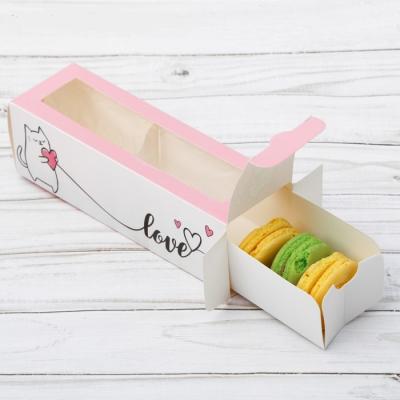 Коробочка д/макарун Милой тебе 18*5,5*5,5 см 2712906