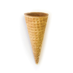 Вафельный рожок 110 ровный край (кор. 340шт) 88001
