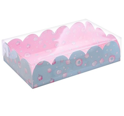 Коробка подарочная с PVC крышкой Маленький сюрприз, 20*30*8 см 3573562