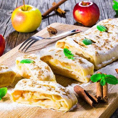 Начинка Крапивенская Яблочная фруктовая термостабильная с кусочками (G) 13 кг