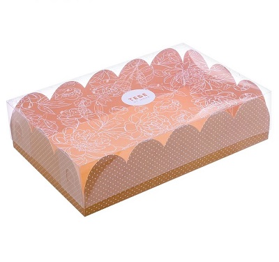 Коробка подарочная с PVC крышкой Очарование, 20*30*8 см 3573552