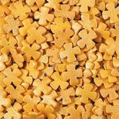 Посыпки  Крестики золотые 0,75кг